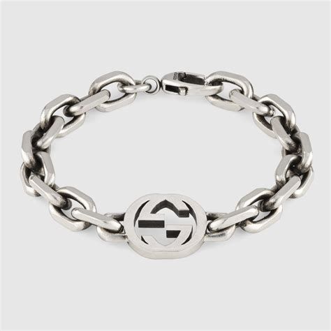 bracciale gucci in argento|Bracciali Argento .